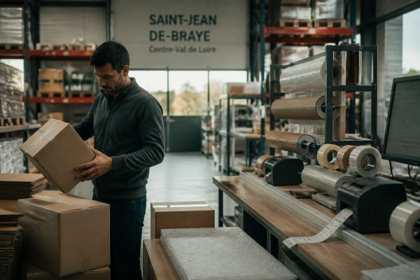 Fournisseur emballage transport Orléans